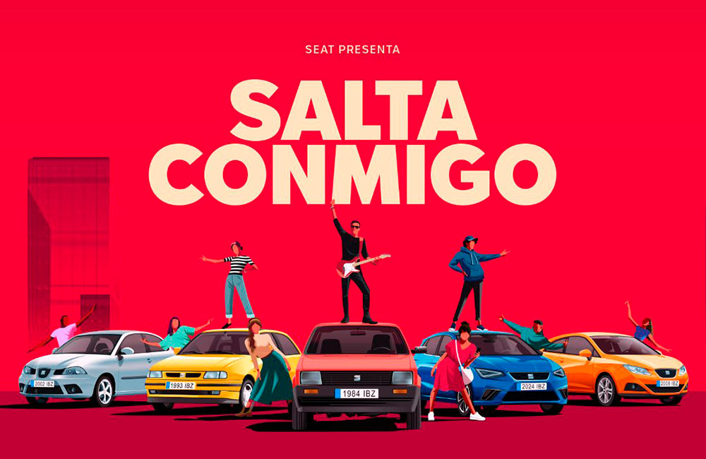 Salta conmigo 40 años seat Yllana Madrid